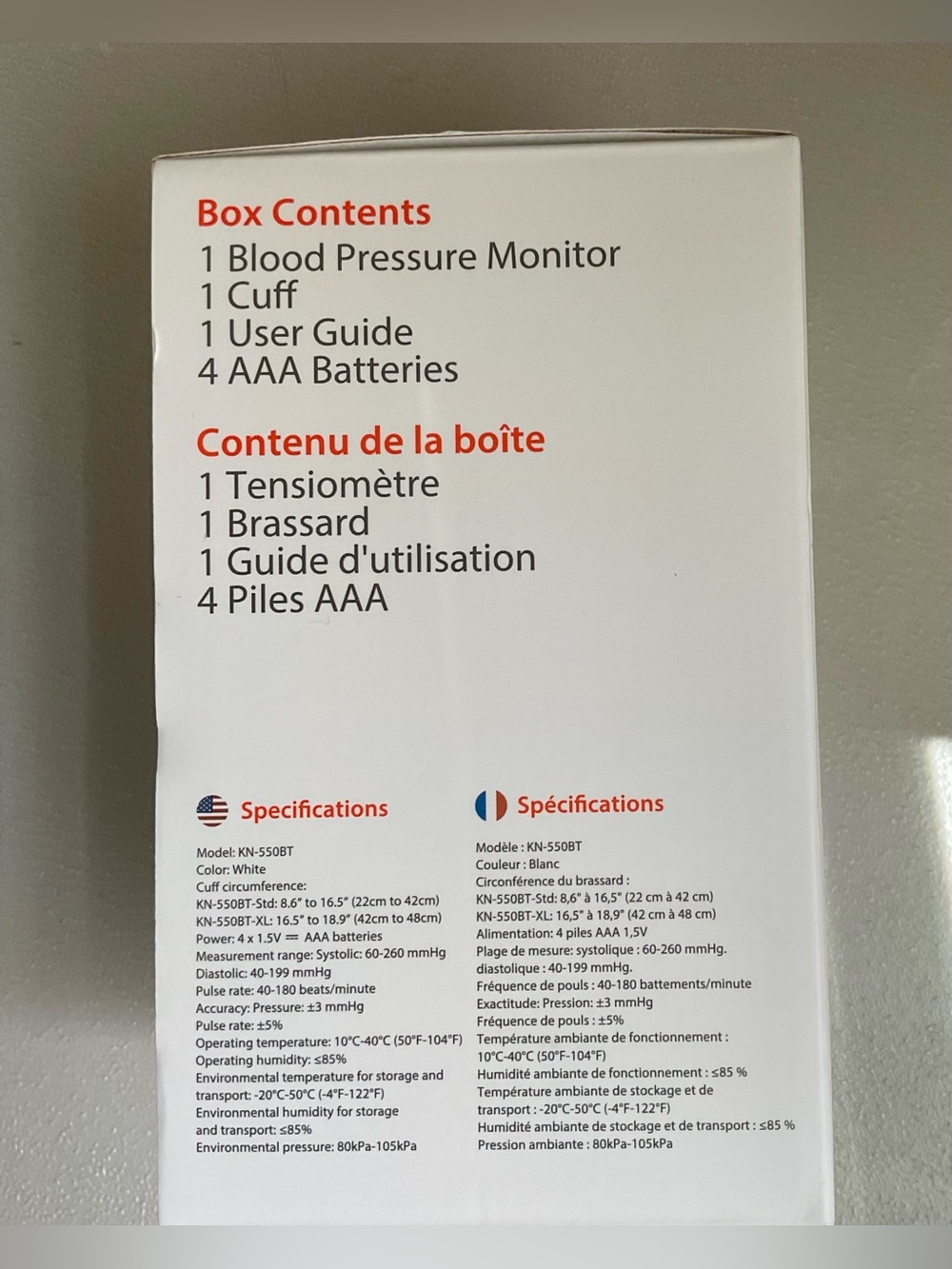 NIB iHealth Track Connected Blood Pressure Monitor - Picture 4 of 6